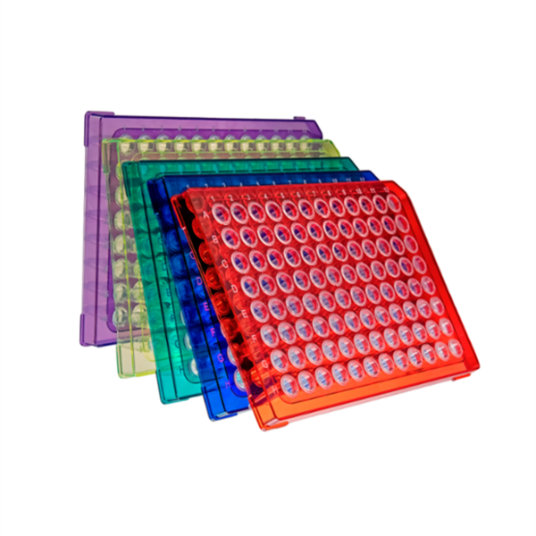 0.2 mL 96-Well Semi-Skirted PCR Plate (Robust Design/PC Frame)