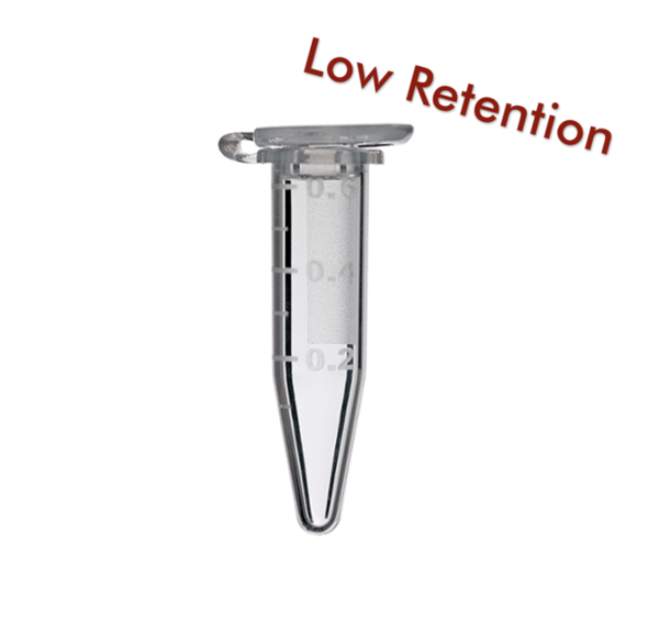 0.5 mL Low Retention Microcentrifuge Tube