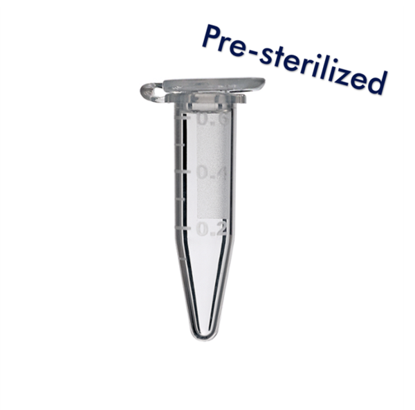 Sterile 0.5 mL Microcentrifuge Tube