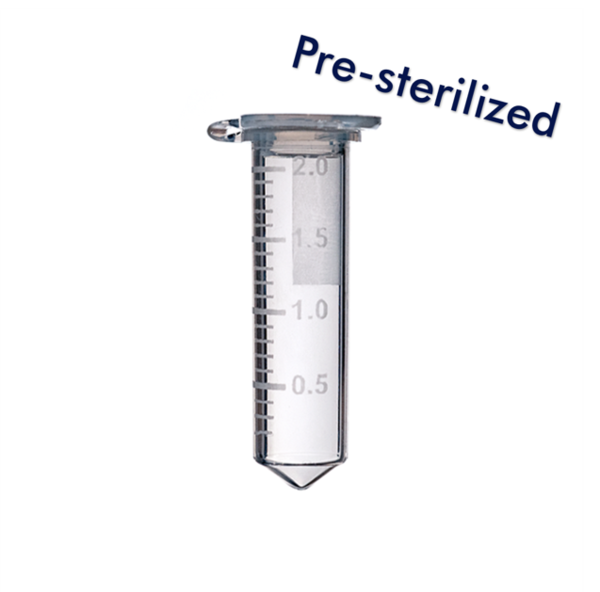 Sterile 2.0 mL Microcentrifuge Tube